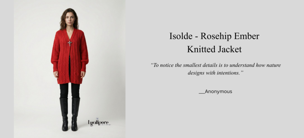 isolde rosehip ember knitted jacket (1)
