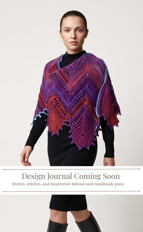 7 crochet peacock scarf