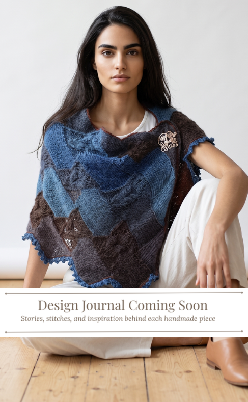 8.interlack knitted shawl