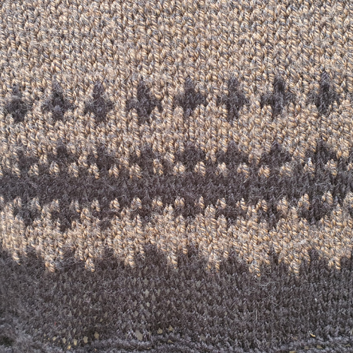 helix l rosalind knitted crochet jacket by afshan shahid