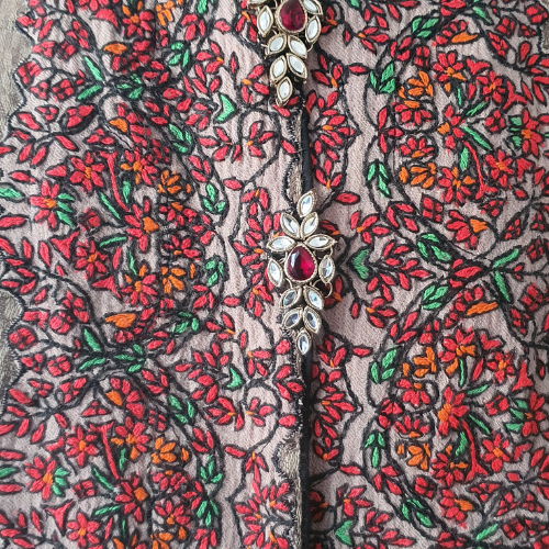 original pashmina embroidery l dureshewar pashmina shawl by afshan shahid