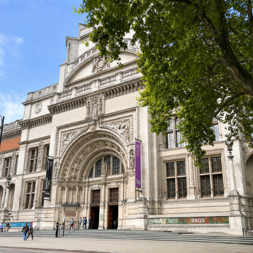 v&a museuum the place where the design started l victoria knitted jacket by afshan shahid